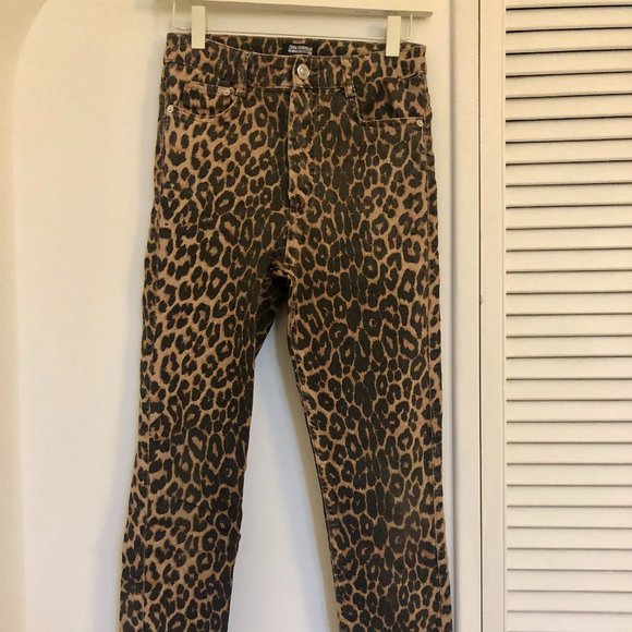 Panther print denim - Picture 1 of 5